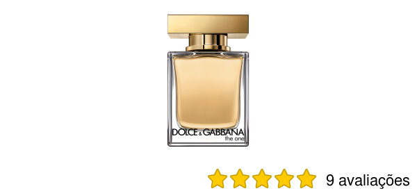 Perfume The One Dolce Gabbana Eau de Toilette Beleza na Web